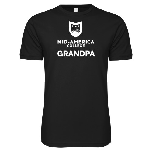  Next Level Black SoftStyle T Shirt - CAMA Grandpa
