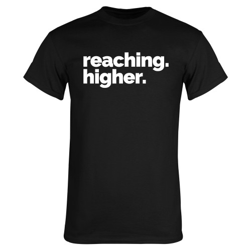  Black T Shirt - reaching higher