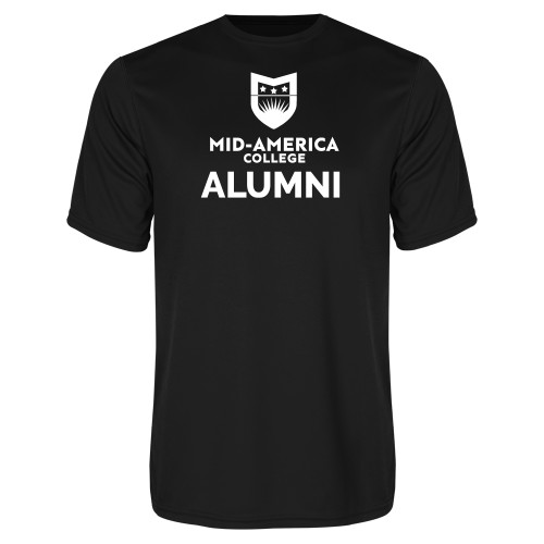  Black Performance Tee - CAMA Alumni