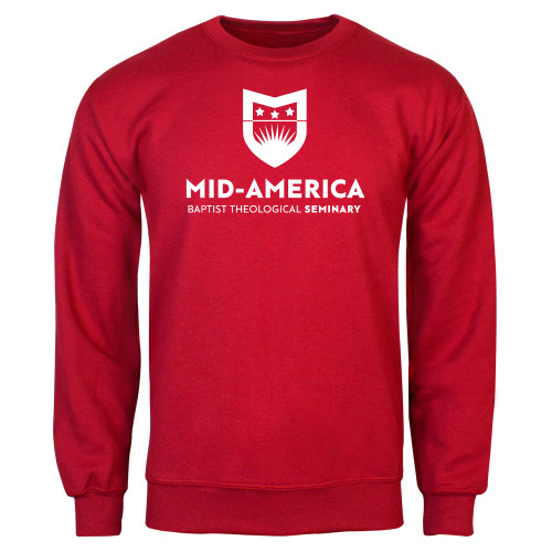  Red Fleece Crew - MABT Seminary Stacked