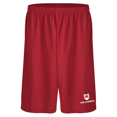  Red Performance Classic 9 Inch Short - Mid America Stacked