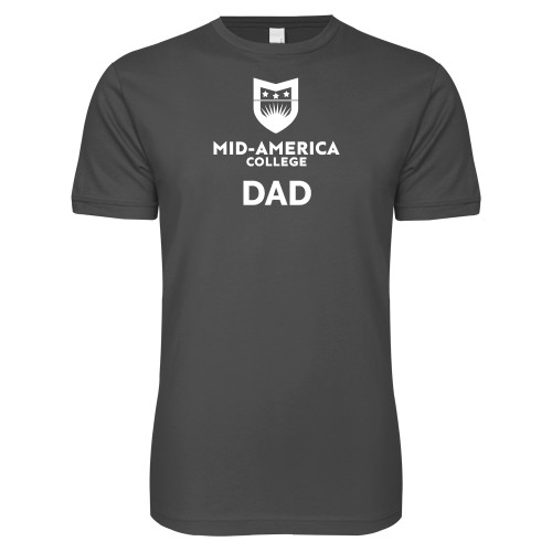  Next Level Charcoal SoftStyle T Shirt - CAMA Dad