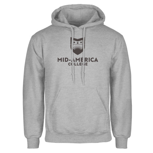  Grey Fleece Hoodie - CAMA Stacked