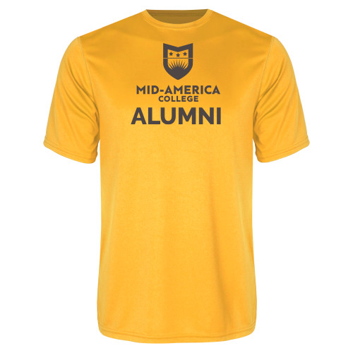  Gold Performance Tee - CAMA Alumni