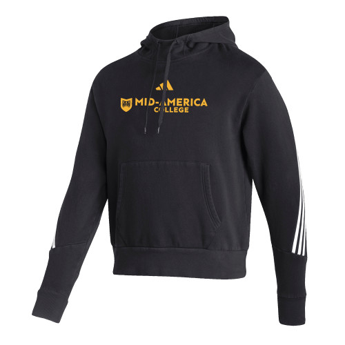  Adidas Black Pullover Hood - CAMA Horizontal - ADIDAS