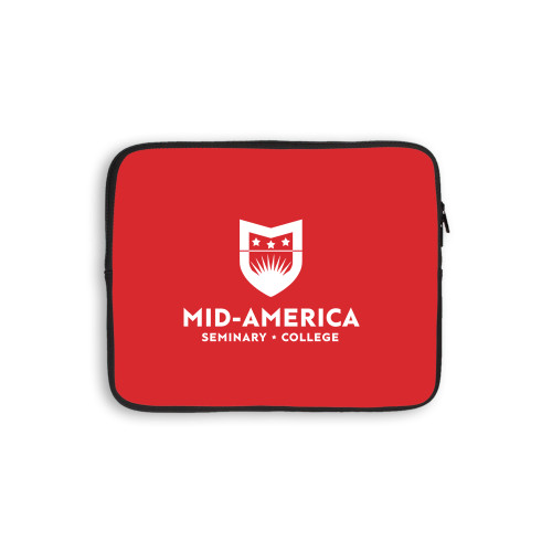  10 inch Neoprene iPad/Tablet Sleeve - MA Seminary and College Stacked