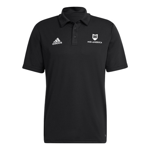  Adidas Black Stadium Coaches Polo - Mid America Stacked