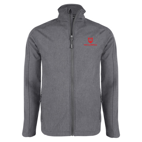  Grey Heather Softshell Jacket - Mid America Stacked