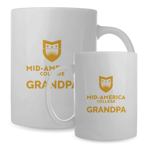  Full Color White Mug 15oz - CAMA Grandpa