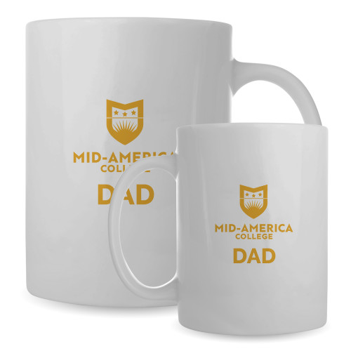  Dad Full Color White Mug 15oz - CAMA Dad