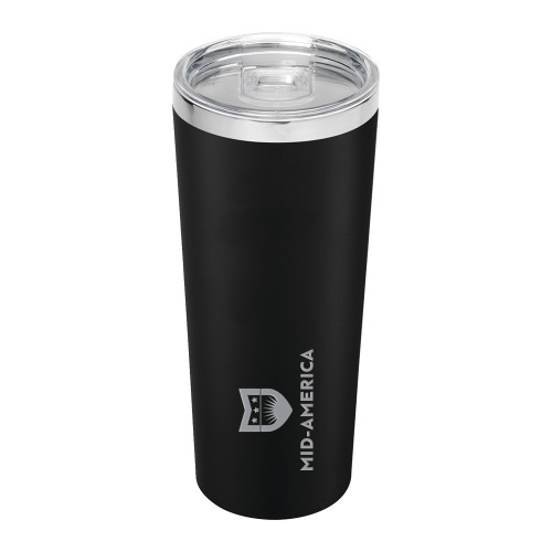  Valhalla Vacuum Insulated Camp Black Mug 14oz - Mid America Stacked Engraved
