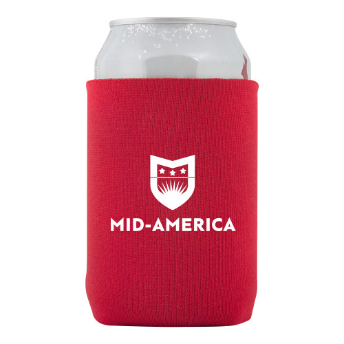  Neoprene Red Can Holder - Mid America Stacked