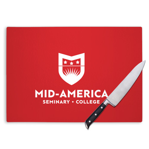  Cutting Board - MA Seminary and College Stacked