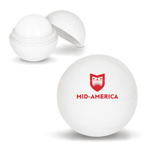  White Lip Moisturizer Ball - Mid America Stacked