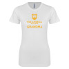Thumbnail image for  Next Level Womens White Boyfriend Tee