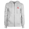 Thumbnail image for  ENZA Womens White Fleece Full Zip Hoodie