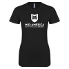 Thumbnail image for  Next Level Womens Black Boyfriend Tee