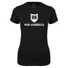 Thumbnail image for  Womens Black Performance Tee