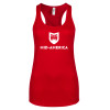 Thumbnail image for  Next Level Racerback Tank Red