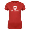 Thumbnail image for  Womens Red Performance Tee