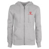Thumbnail image for  ENZA Womens Grey Fleece Full Zip Hoodie