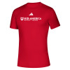 Thumbnail image for  Adidas Red Pregame Performance Tee