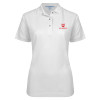 Thumbnail image for  Womens Silk Touch White Pique Polo
