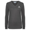 Thumbnail image for  Womens Charcoal Heather VNeck Sweater
