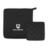 Thumbnail image for  Quilted Canvas Black Pot Holder