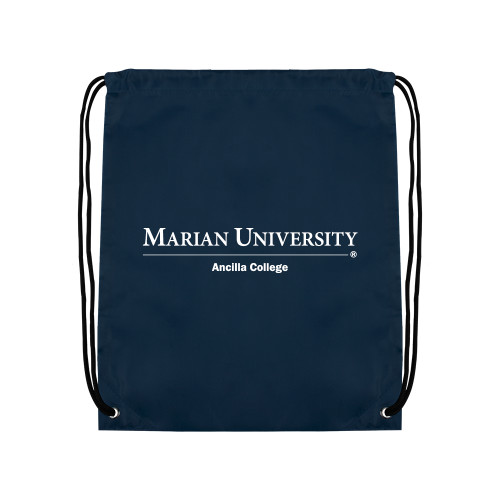  Navy Drawstring Backpack - Ancilla College