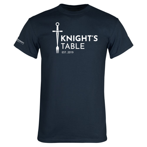  Navy T Shirt - Knights Table Alternative Mark