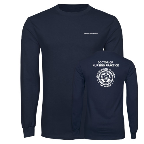  Navy Long Sleeve T-Shirt - Family Nurse Practice