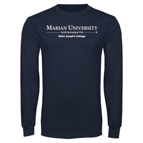  Navy Long Sleeve T Shirt - St Joseph College