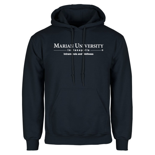  Navy Fleece Hoodie - Intramurals and Wellness