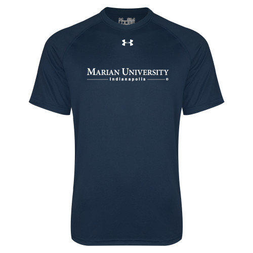  Under Armour Navy Tech Tee - Primary Mark