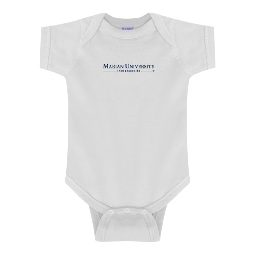  White Infant Onesie - Primary Mark