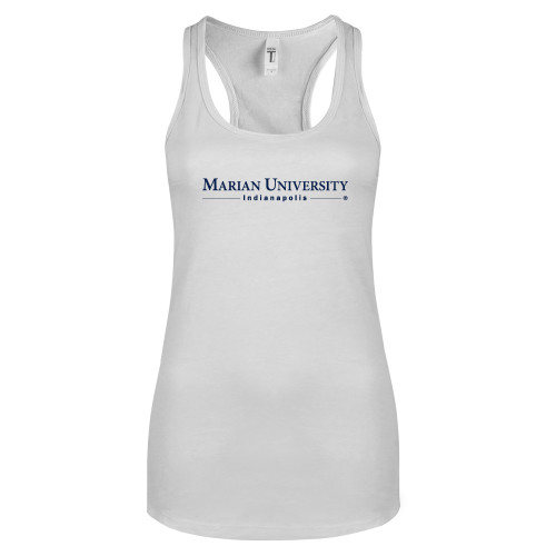  Next Level Racerback Tank White - Primary Mark