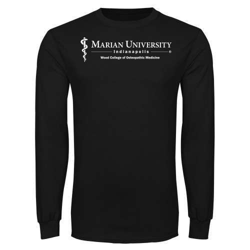  Black Long Sleeve T Shirt - College of Osteopathic Medicine