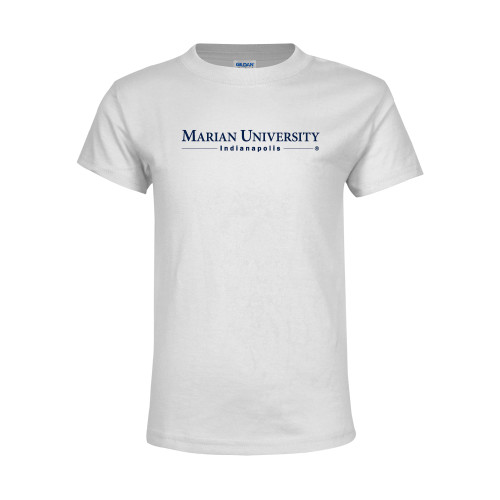  Youth White T Shirt - Primary Mark