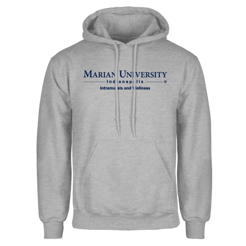  Grey Fleece Hoodie - Intramurals and Wellness