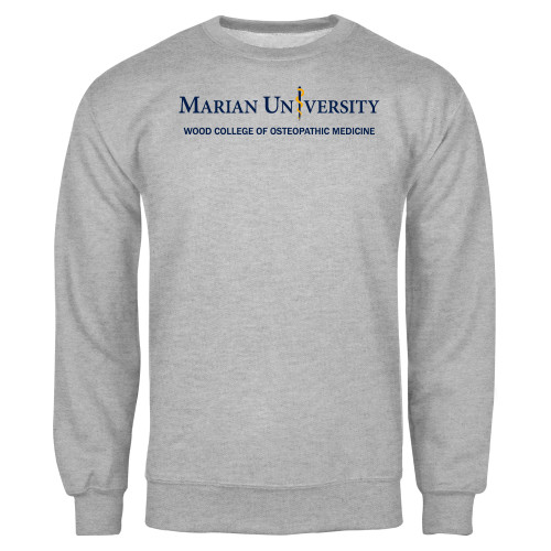  Grey Fleece Crew - COM Alt