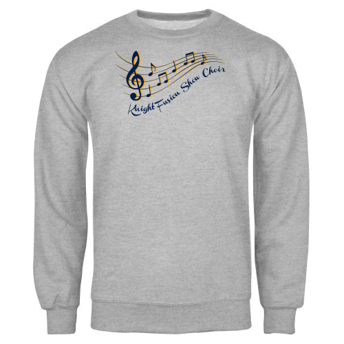  Grey Fleece Crew - Knight Fusion Show Choir Music Bar