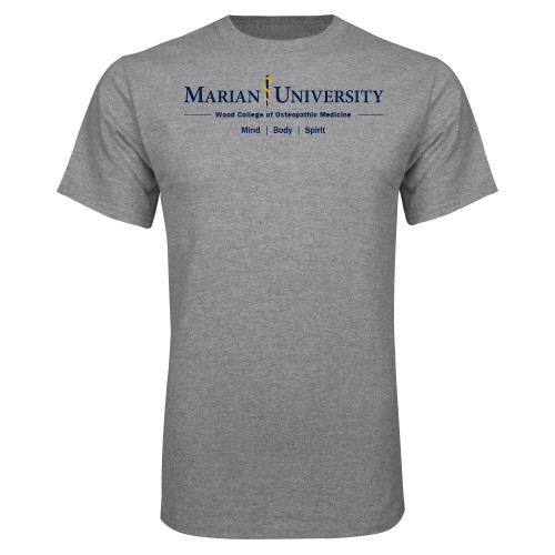  Grey T Shirt - COM Alt - Mind Body Spirit