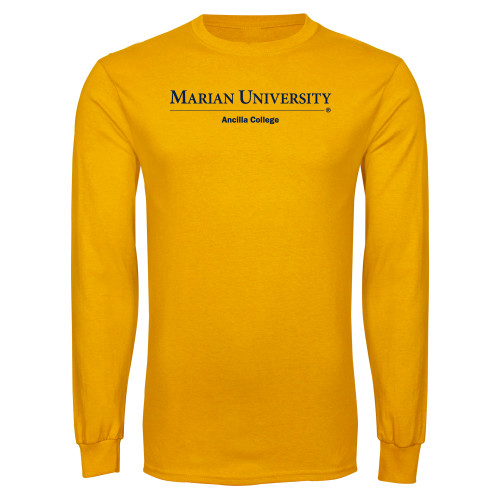  Gold Long Sleeve T Shirt - Ancilla College