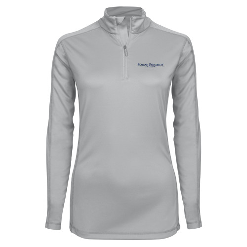  Syntrel Womens Platinum Interlock 1/4 Zip - Primary Mark