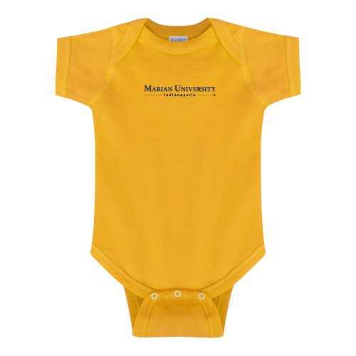  Gold Infant Onesie - Primary Mark