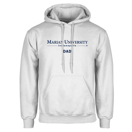  White Fleece Hoodie - Dad