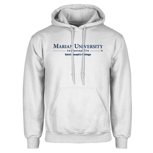  White Fleece Hoodie - St Joseph College