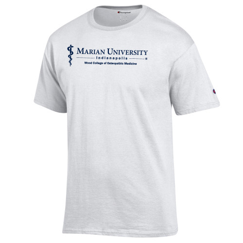  Champion White T Shirt - College of Osteopathic Medicine
