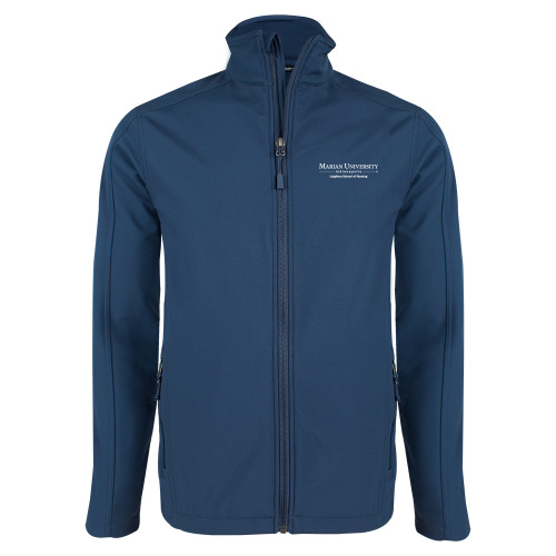  Navy Softshell Jacket - Leighton School of Nursing